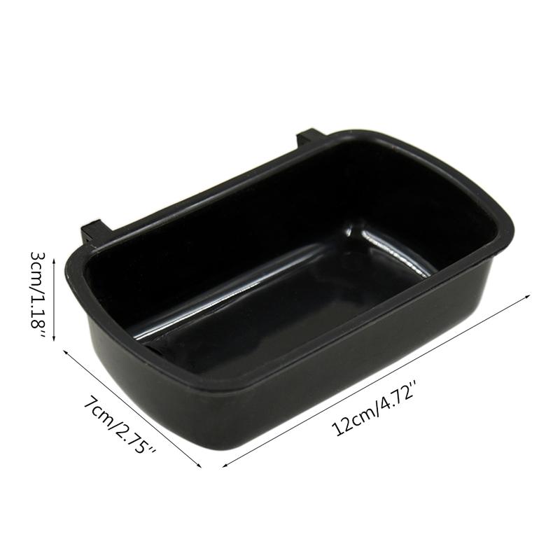 Product Introduction of Removable Hamster Bowl Plastic Hanging Pet Cage Bowl Water Feeder Coop Cup for Small Animals for Puppy Guinea P 0
