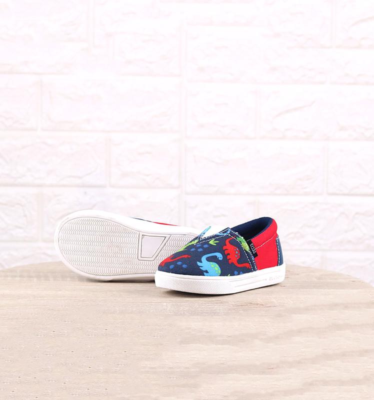 DECKS KIDS SEPATU ANAK HAMADA DINO RED SIZE 22-36 4