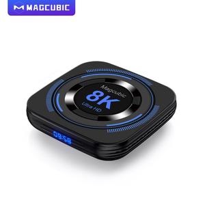 Magcubic Android 12 TV Box, Plug and Play 4K Video 2.4G & 5.8G Dual WiFi Quad Core Cortex A53 BT Media Player, Set Top Box for Home