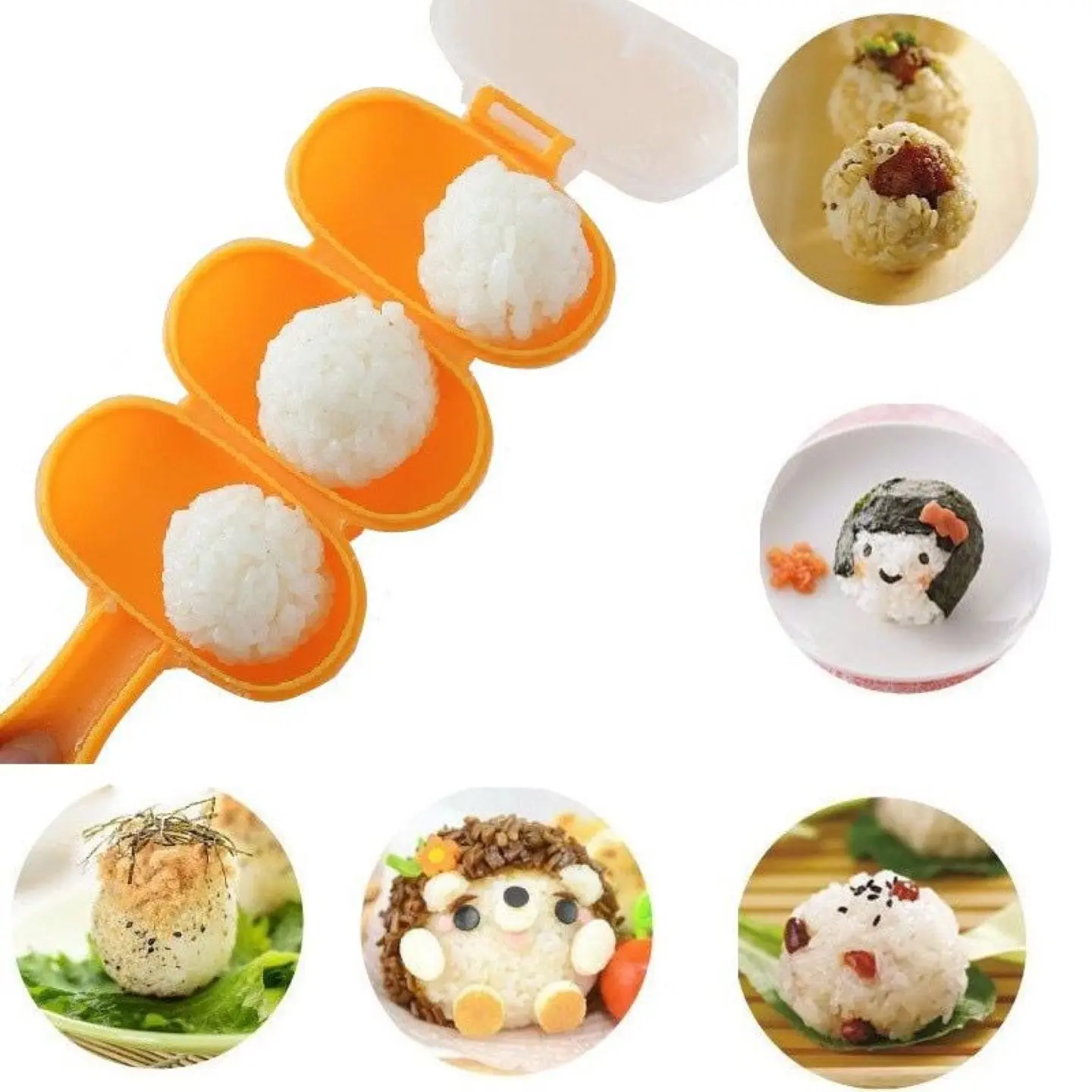 Riceball Shaker + Centong Nasi Mini || Cetakan nasi