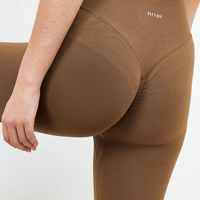 FitYou Scrunch High waist Compress Legging Full Length/ Celana peachy Wanita Outdoor Sport 3