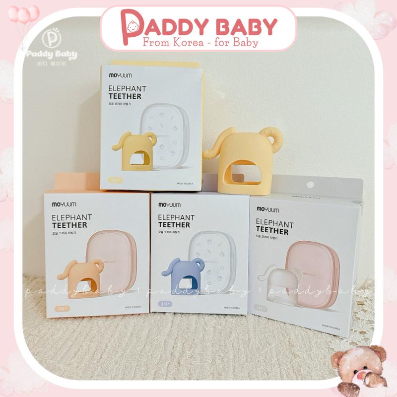 Gặm nướu Moyuum Hàn Quốc mẫu voi mới nhất 2024 cho bé từ 3m+