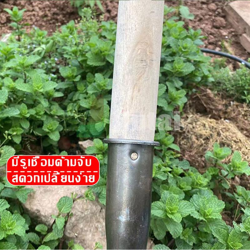 Product Introduction of คราดดายหญ้า คราดเหล็ก คราด 7 ซี่ คราดถางหญ้า ที่ถางหญ้า กำจัดวัชพืช ทนทาน ดินแข็งเอาอยู่ เครื่องมือทำสวนเครื่องมือทำฟาร์มอเนกประสงค์ 4