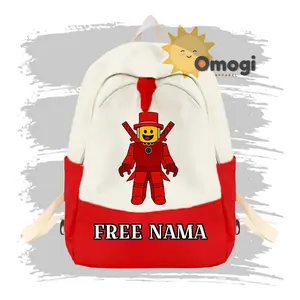 Tas Ransel Anak Karakter Sammy Roblox Sammy Vs Jandel Ransel Backpack Anak TK SD Free Nama