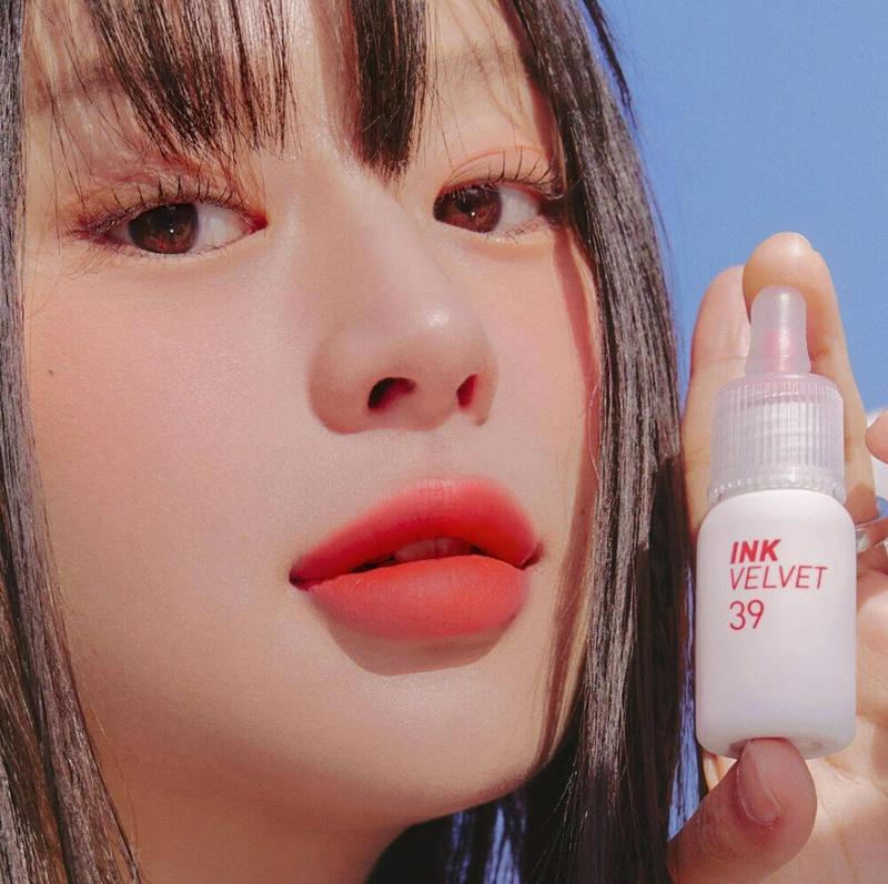 Son Ink 39 Cam San Hô , Son lì Peripera Ink Velvet Mịn Như Nhung