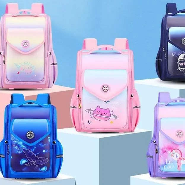 Ba lô 3D nổi siêu nhẹ chống gù BL015-Pony Galaxy cho bé trai/gái tiểu họcl ớp1-5(nhiều mẫu)