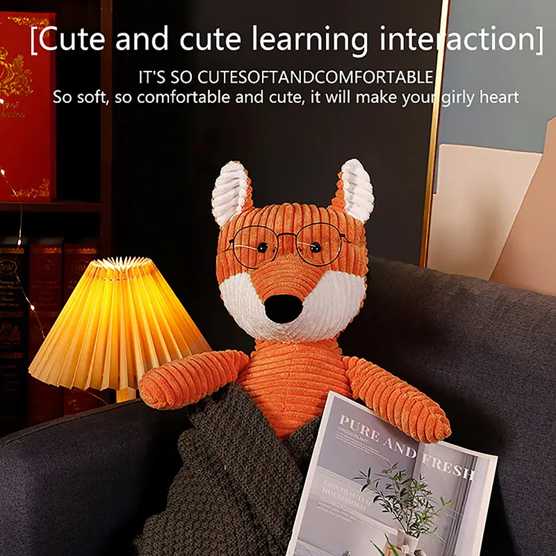Zhao Lusi Sangzhi-Búp Bê Nhồi Bông Cho Bé Gái, Đồ Chơi Nhồi Bông Peluche, Quà Sinh Nhật Nữ Tính, Phim Tình Yêu Ẩn, Cáo Plushie 1