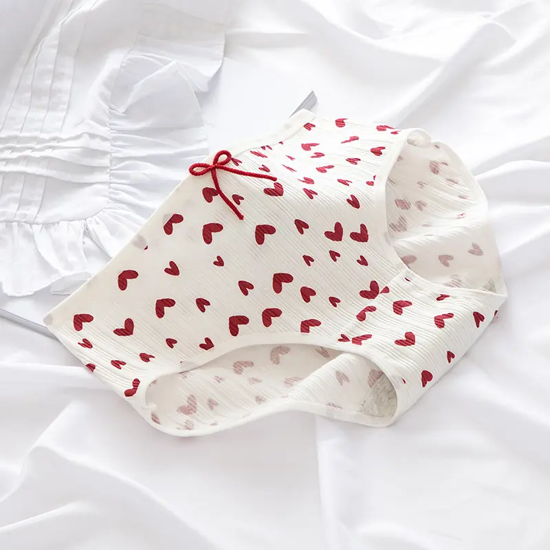 Celana Dalam Wanita Model Korea Cute Motif Katun 6