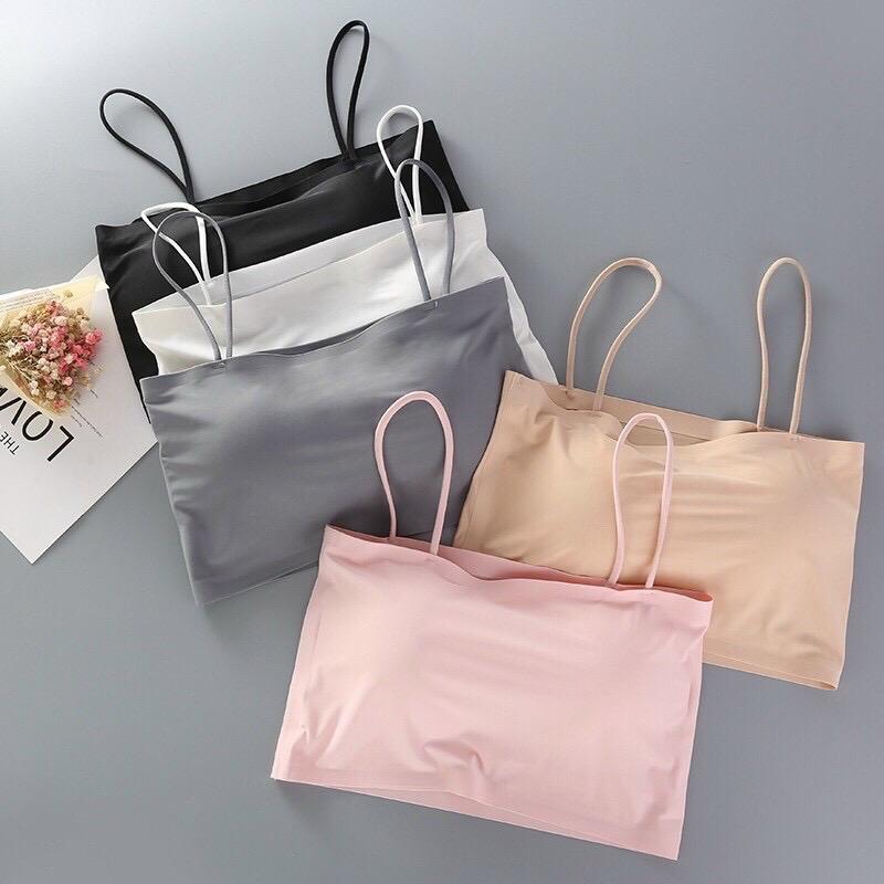 Áo Bra Đúc Su Trơn Quây 2 Dây -Áo Bra Mặc Áo Dài  Nữ