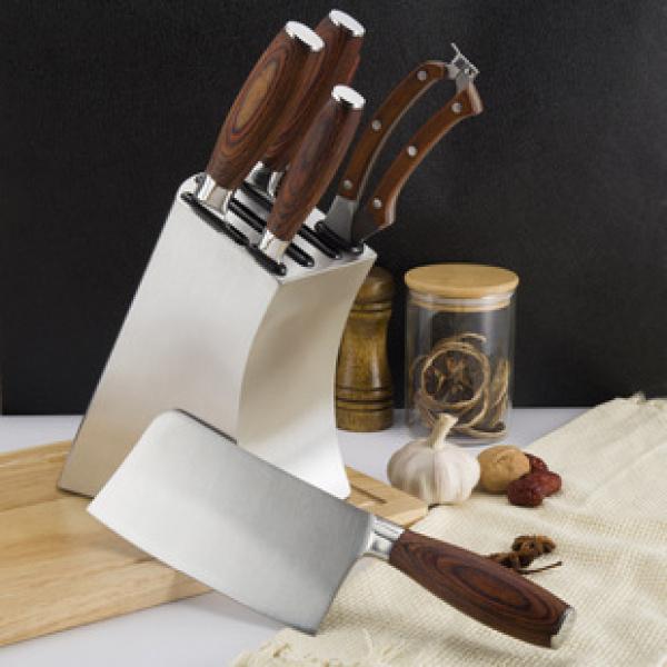 Product Introduction of Fruit Knife Color Wooden Handle Household Kitchen Stainless Steel Multi-Purpose Knife Sharp Japanese Style Small Kitchen Knives Slicing Knife Small Kitchen Knife 7