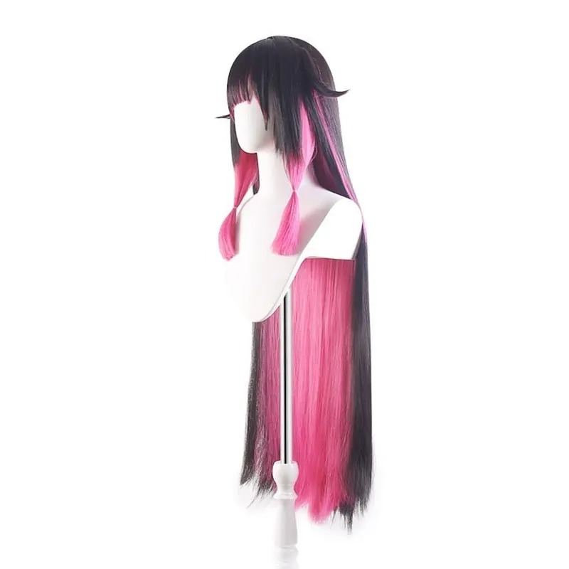 Wig Columbina Cosplay Genshin Impact 105cm untuk Dewasa dan Anak-anak Populer 4