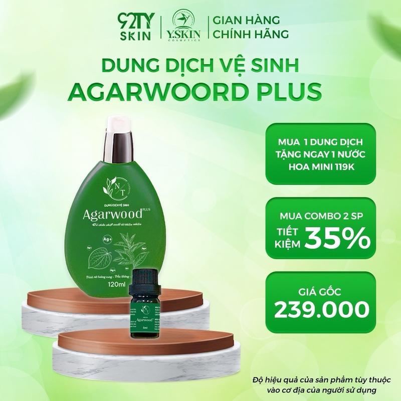 [ mua 1 tặng 1   ]Dung Dịch Vệ Sinh Thảo Mộc  [AGARWOOD]  Trầu Không Trà Xanh ( ( Mua 1 sp tặng 1 srm mini hoặc 2 nmn mini Mua 2 sp tặng 1 son nách )