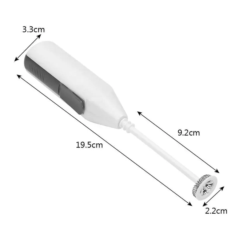 One Two Cups Hand Mixer Mini Pengocok Telur Kopi Milk Frother Battery - 16310 3