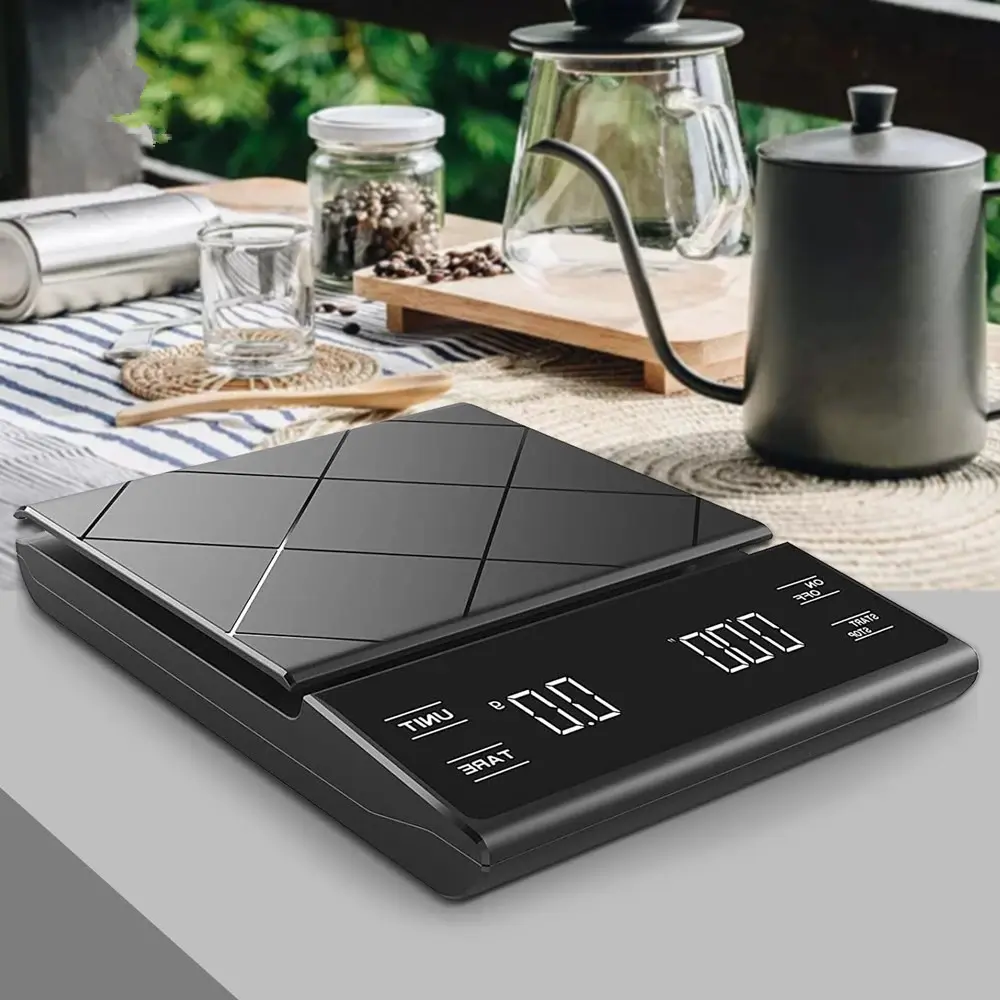 New Oz/Ib/g Digital Food Scale with Timer Digital Display Coffee Scale USB Charging High Precision Kitchen Food Scale Kitchen Gadgets