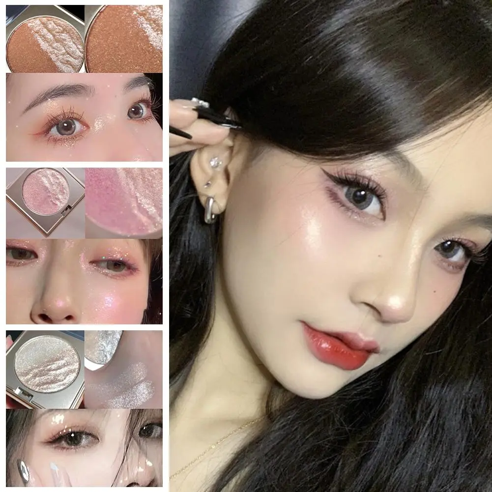 Glitter Eyeshadow Water Light Broken Feeling Long Lasting Waterproof Eyeshadow Pearlescent Glitter Highlighter Makeup