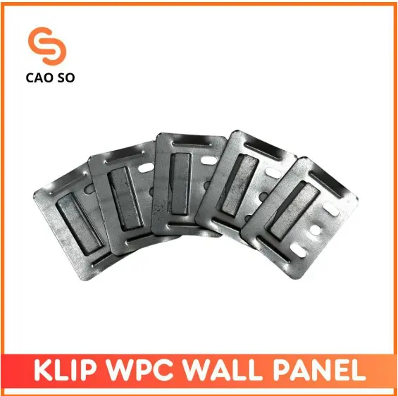 Klip WPC Wall Panel | Clip WoodPanel Bahan Stainless Anti Karat