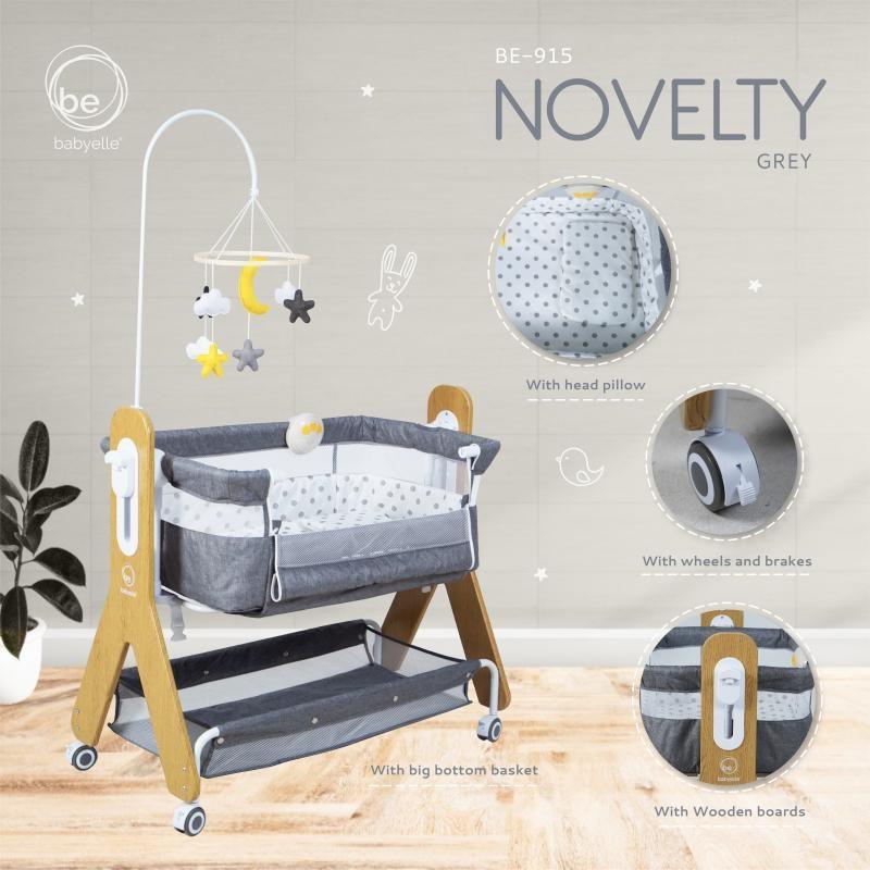 Baby Elle Box Bayi BabyElle Novelty BE 915 Baby Bed and Co Slepper / Babyelle il Sogno Box Bayi Bisa Ayun Otomatis 3