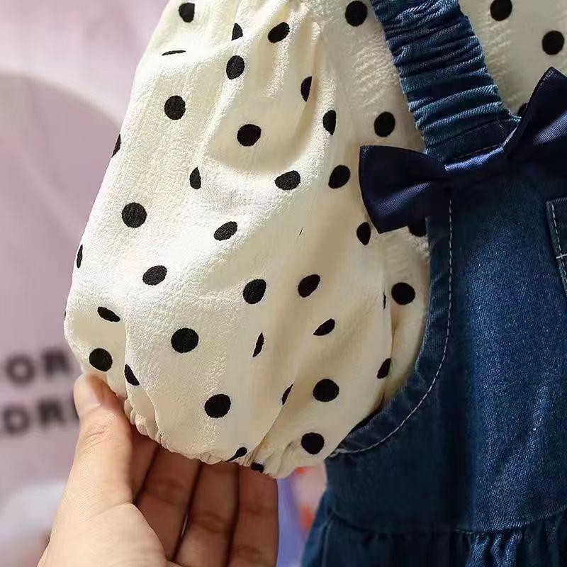 Product Introduction of Váy Yếm, Phong Cách Mùa Thu, Váy Denim, Phong Cách Phương Tây, Dành Cho Trẻ Em Từ 3 Đến 6 Tuổi, Bộ Váy Yếm Mùa Hè Cho Bé Gái, Thích Hợp Cho Mẫu Giáo 4