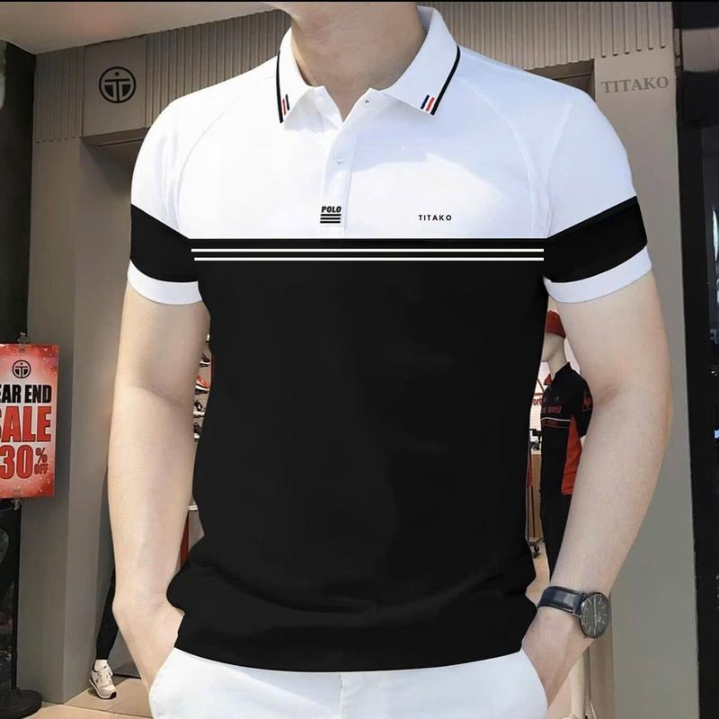 Áo Polo TITAKO Mẫu 05 Sang Trọng, Lịch Sự - Chất Vải Co Giãn 4 Chiều