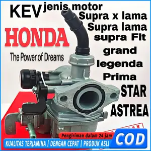 Karburator Supra Fit 110 Legenda Revo Lama Astrea Prima Win Grand Supra X Lama Karbu PZ19 KEV OEM Thailand Carburator Motor Honda Karbulator Kalburator Kalbulater Pengganti Karburator Supra Fit Revo Legenda Astrea Prima Win Grand Supra X Honda Original