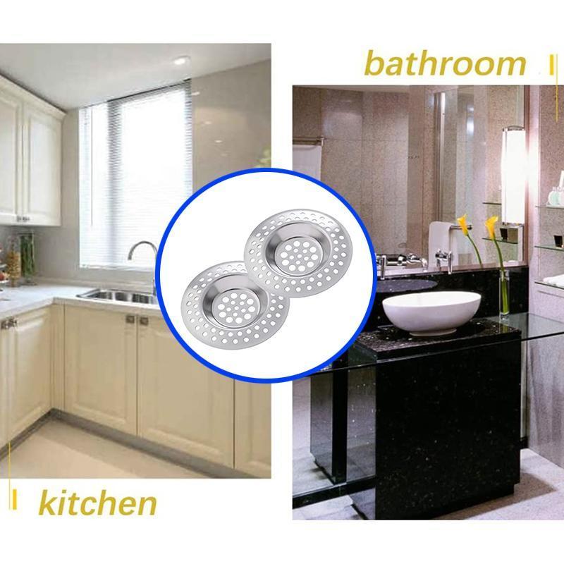 Stainless Steel Kitchen Sink Strainer - 7.5cm, Long-Lasting, Clogging Protection. #KitchenStrainer #StainlessSteel #SinkFilter 2