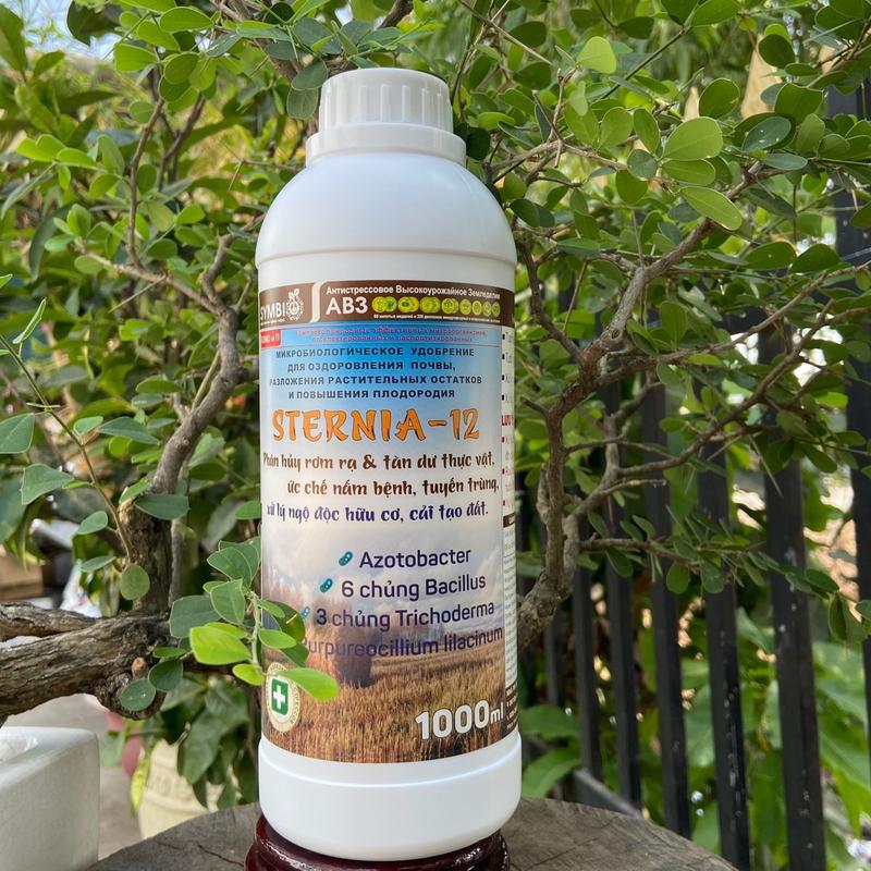 Phân Bón Sinh Học hiệu STERNIA 12 chai 1000ml của SYMBIO 0