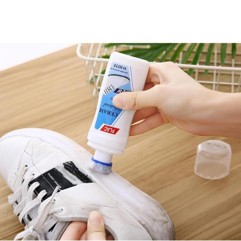 Chai Vệ Sinh Tẩy Trắng Giày Thể Thao - Nước Lau Giày Dép Túi Xách Plac - Hàng Chính Hãng Tẩy Trắng Ngay Lần Đầu Sử Dụng 5
