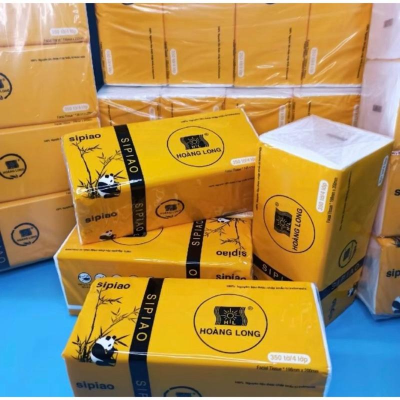 Product Introduction of [HÀNG LOẠI 1] [Combo 10 gói] Giấy rút lụa HOÀNG LONG chất liệu bột gỗ nguyên sinh, giấy ăn, khăn giấy đa năng, HÀNG CHÍNH HÃNG 6