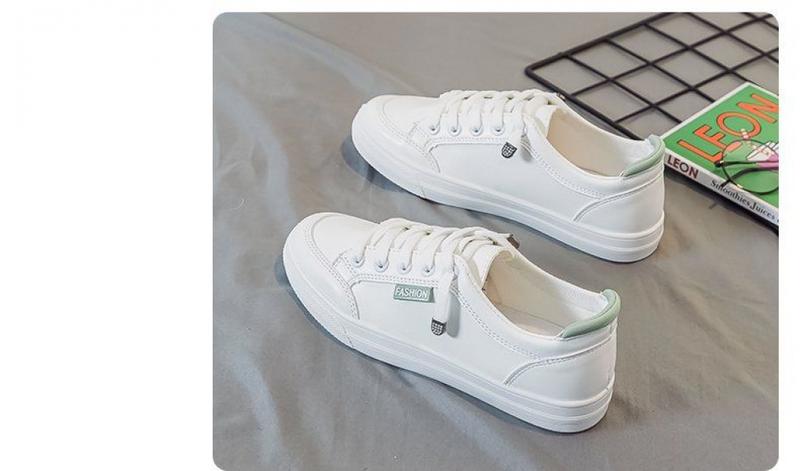 Product Introduction of Fall 2024 New Versatile White Shoes Women's Shoes Sports Thin Section Casual Canvas Flat Hot Spring and Autumn Sneakers Runner Footwear Girl 15