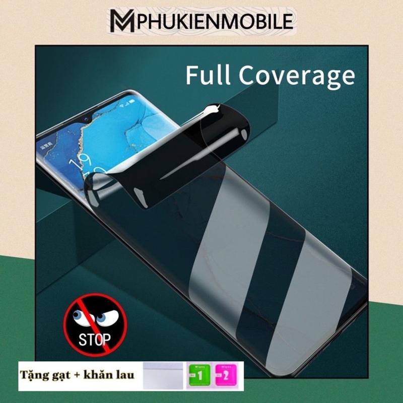 Dán dẻo PPF Chống Nhìn Trộm cho Samsung S24 Ultra/S23/S22/Note20 Ultra/10 Plus/9/8/S21/S20/S10/S9/S8 (tặng kèm gạt dán)