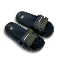 Gambar Worthwild - Sandal Pria Blck Green Gozo | Sandal Slide Flip Flop | Sandal Velcro Webbing | Sendal Selop | Sandal Karet | Sandals Slippers Sandal Black - Gozo Black Green, 39 dari Worthwild Store Kab. Tangerang 3 Tokopedia