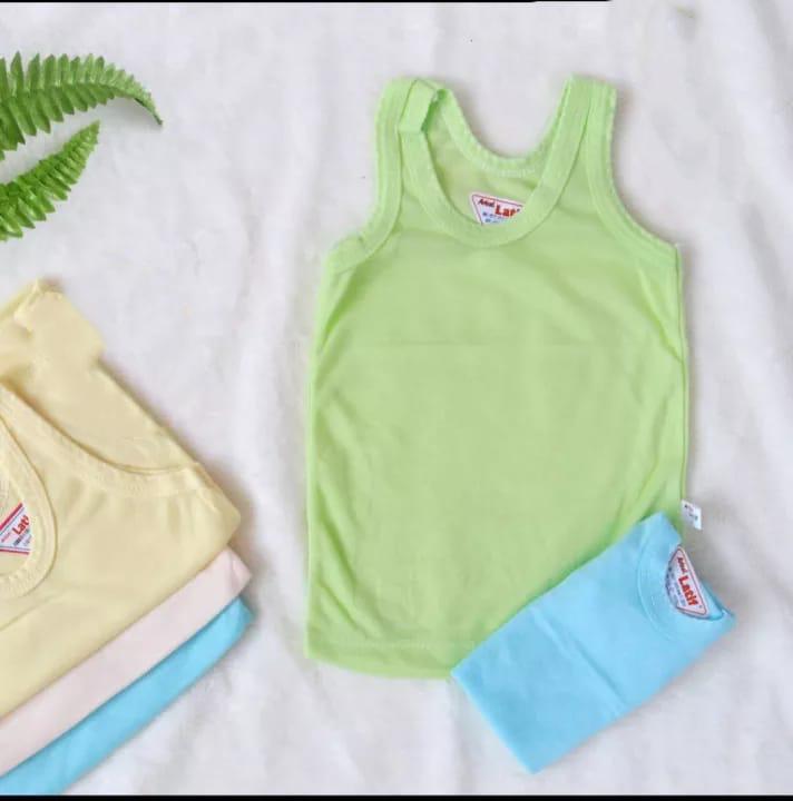 3 Pcs Kaus Dalam Al Latif / Sunflower - Pakaian Dalam / Singlet Anak Laki Laki / Perempuan 3