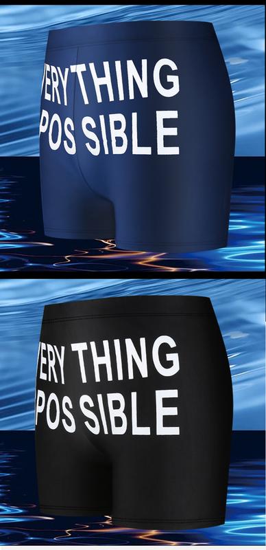 Product Introduction of High-End Swimming Trunks Men's Large Size Anti-Embarrassment Boxer Beach Boxer Swimming Trunks 5