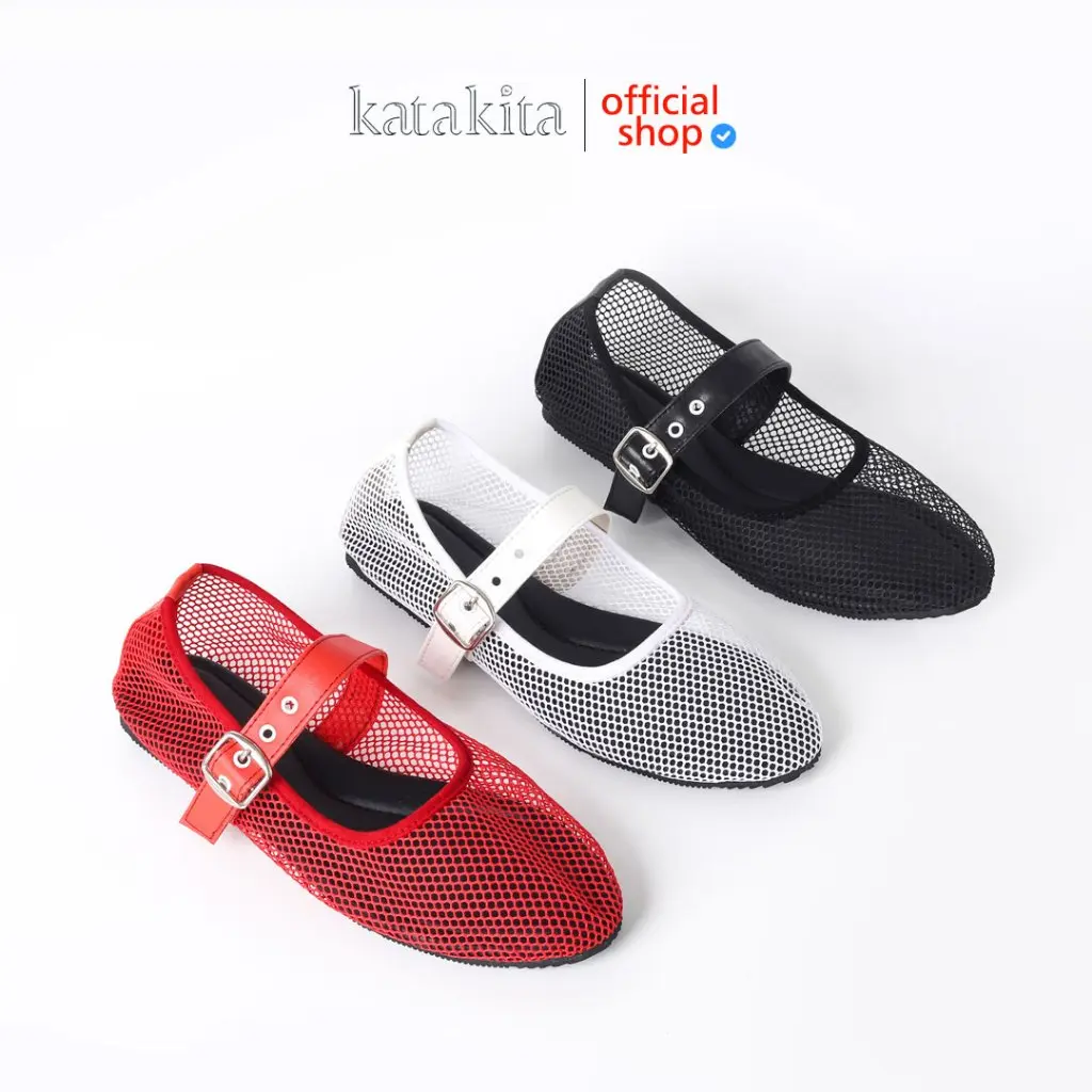 Katakita Miu Flatshoes Wanita / Sepatu Flat Wanita