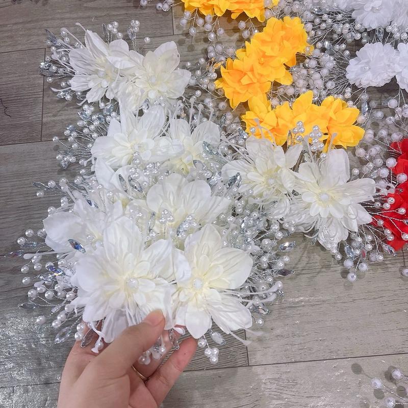  Hoa cài tóc mẫu mới - cài tóc múa hát- sẵn xược 
