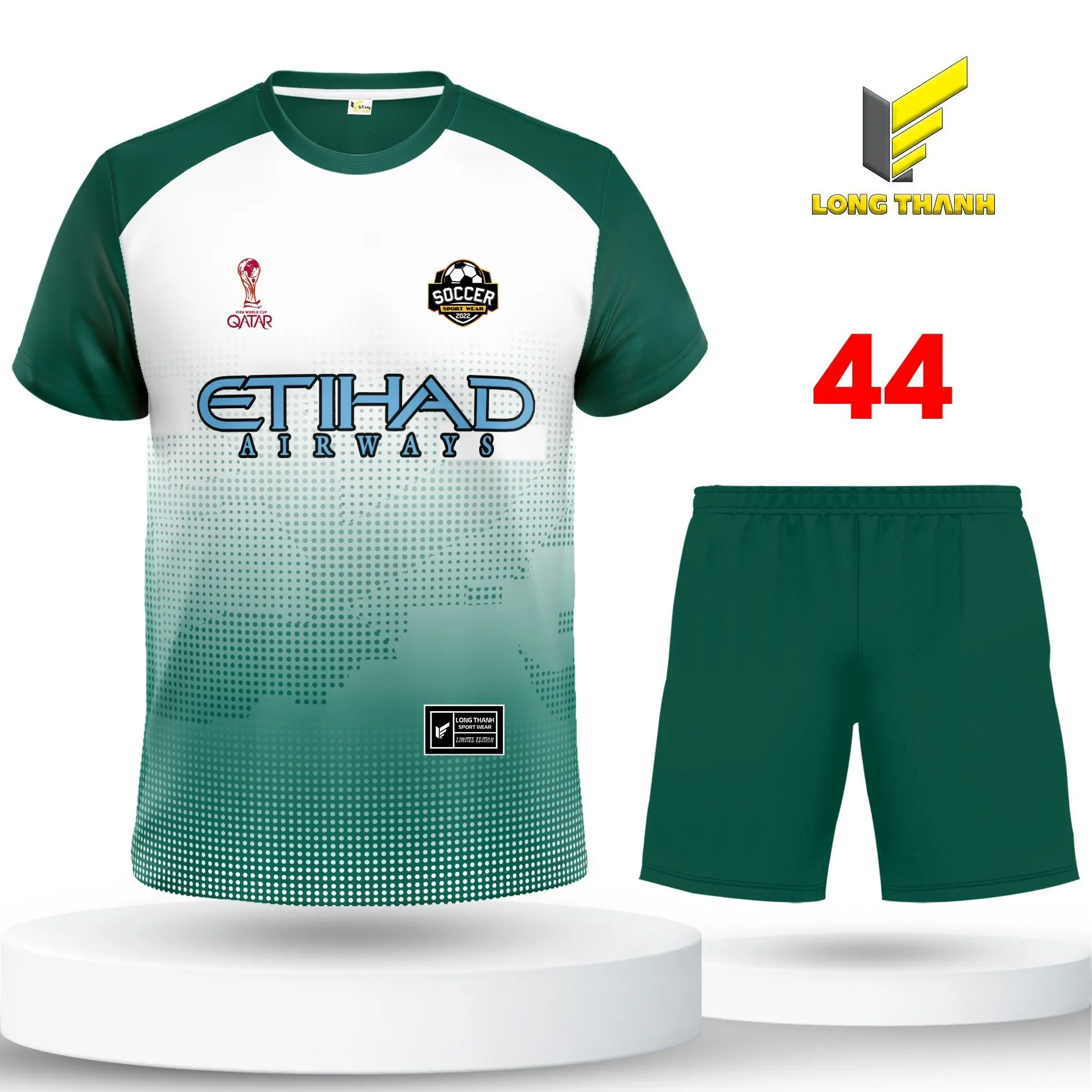 Bộ quần áo bóng đá MC, đồ đá banh nam nữ, vải thun lạnh cao cấp Top Sport