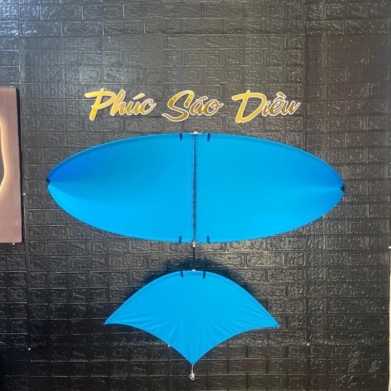   Phúc Sáo Diều  Tặng kèm nan cánh dự phòng - Diều lắp ghép áo 1 màu 1m70 full carbon 