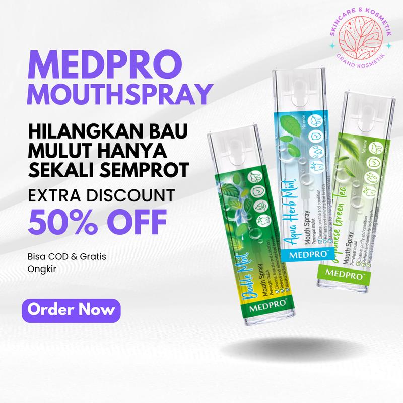 MEDPRO MOUTHSPRAY PENYEGAR MULUT - 12ML mouth spray mulut Wangi 0