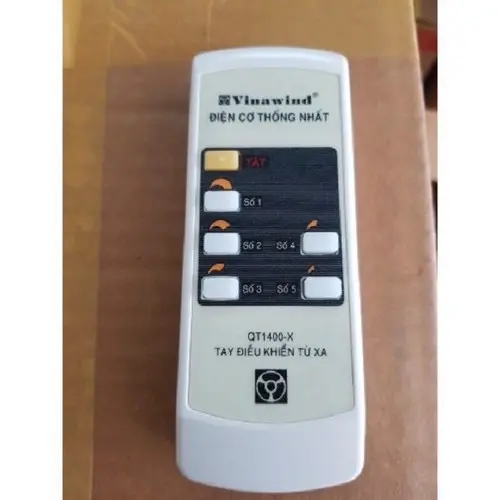 Quạt Trần 5 cánh vinawind điện cơ thống nhất QT1500X có điều khiển bảo hành chính hãng 2