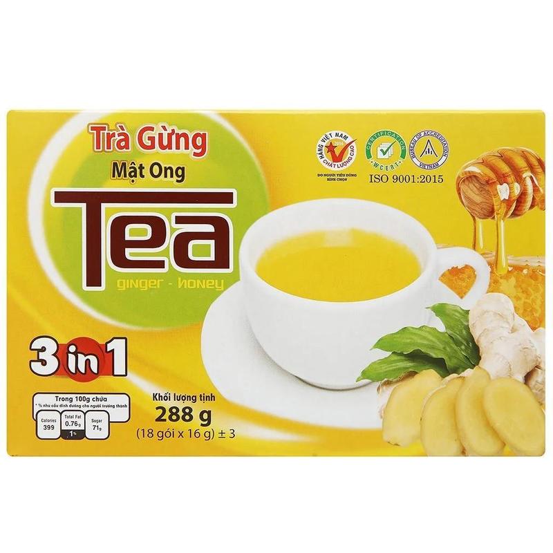Trà gừng mật ong Thanh Bình 20 gói x 16g