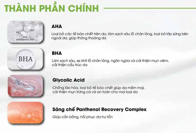 Product Introduction of Senademar - Toner pad AHA-GLYCOLIC ACID, Tẩy da chết, 70 miếng [Tặng 1 Nạ] Skincare 3