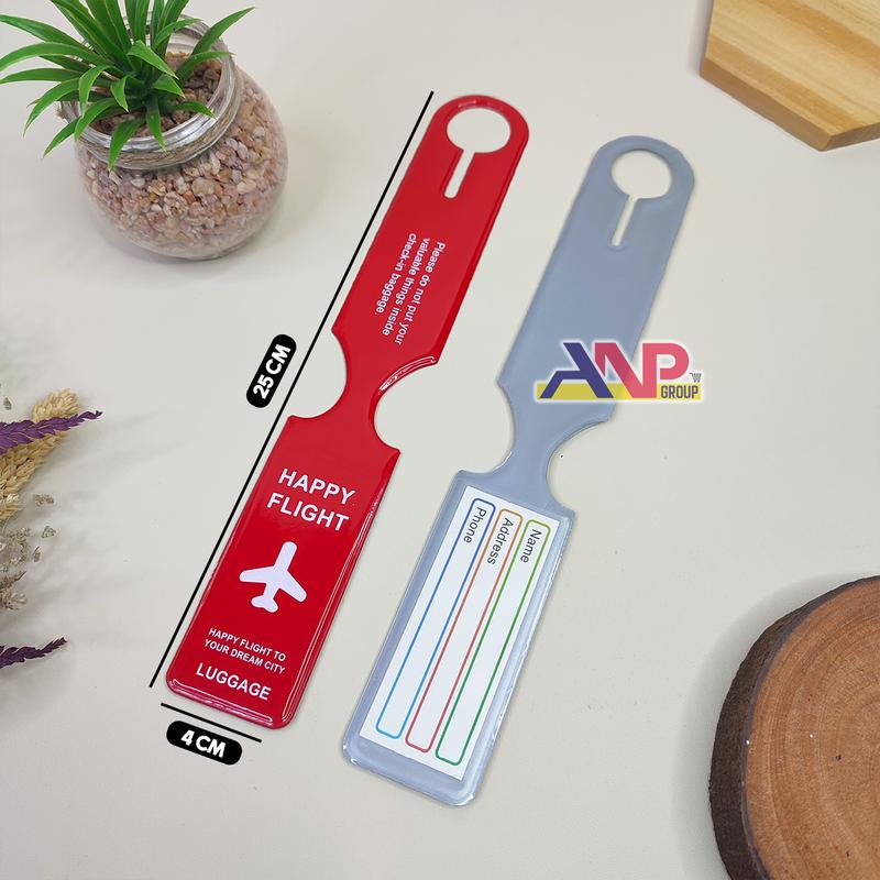 Product Introduction of ANP88 Penanda Koper Label Nama / Travel Name Tag Koper / Name Tag Koper Bahan Plastik Silicone 3