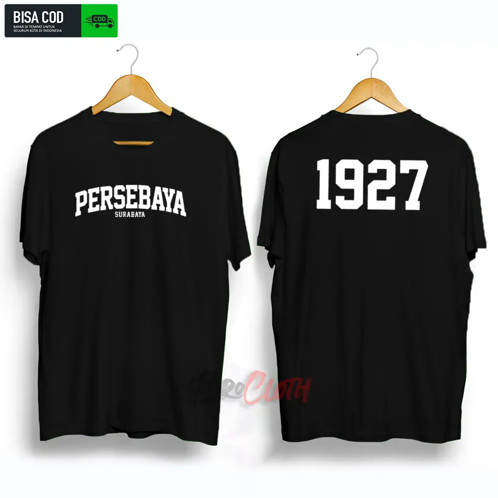 Kaos Baju Distro Pria Wanita Cewek Cowok Simple Terbaru Termurah Persebaya surabaya Bonek satu nyali wani Branded Nyaman Samping Tebal Keren Sablon