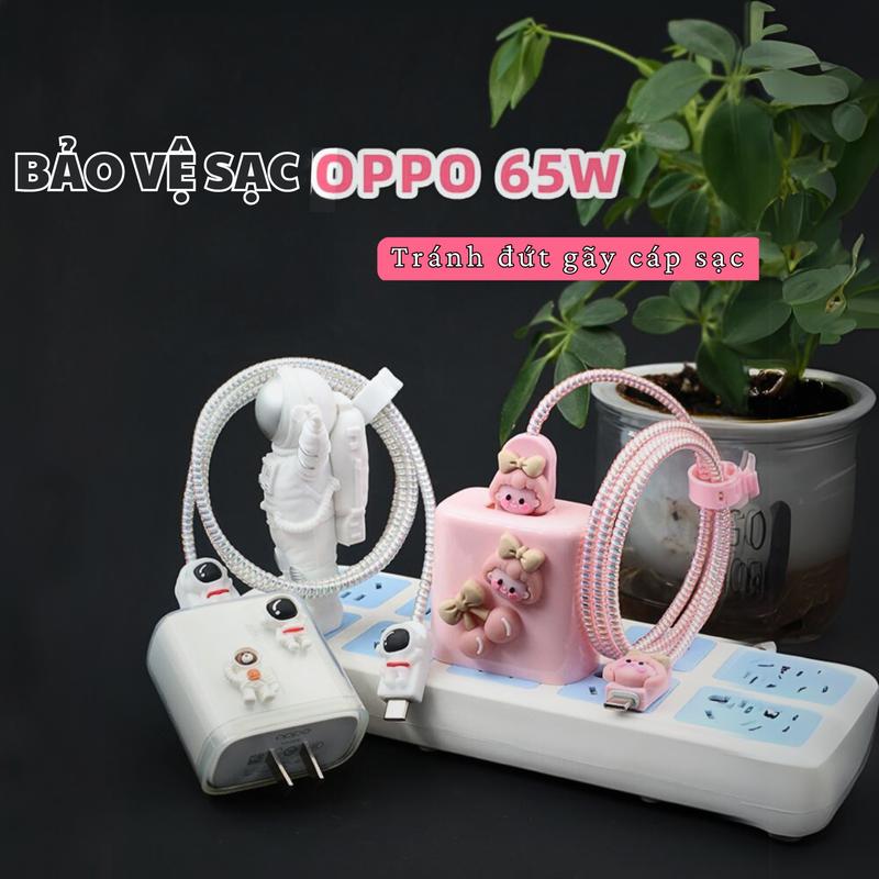 Phụ kiện bảo vệ sạc 65W nhiều mẫu dễ thương mới nhất 2024