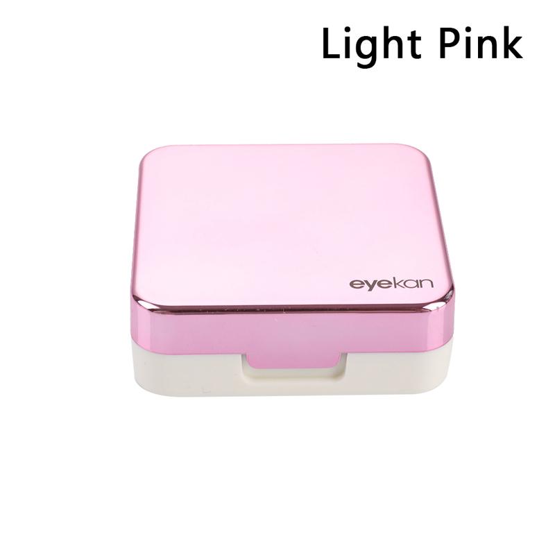 Product Introduction of Fashion Contact Lens Case Mirror Soaking Container Business Travel Holder Kit 33