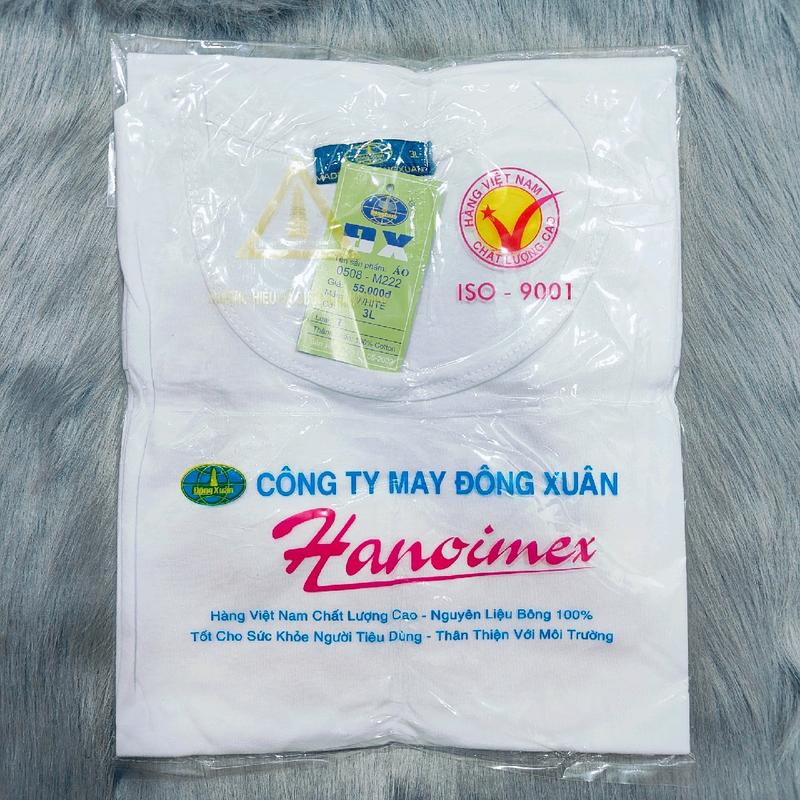 5 áo lót nam ngắn tay hàng dệt kim Đông Xuân chất liệu cotton 100%