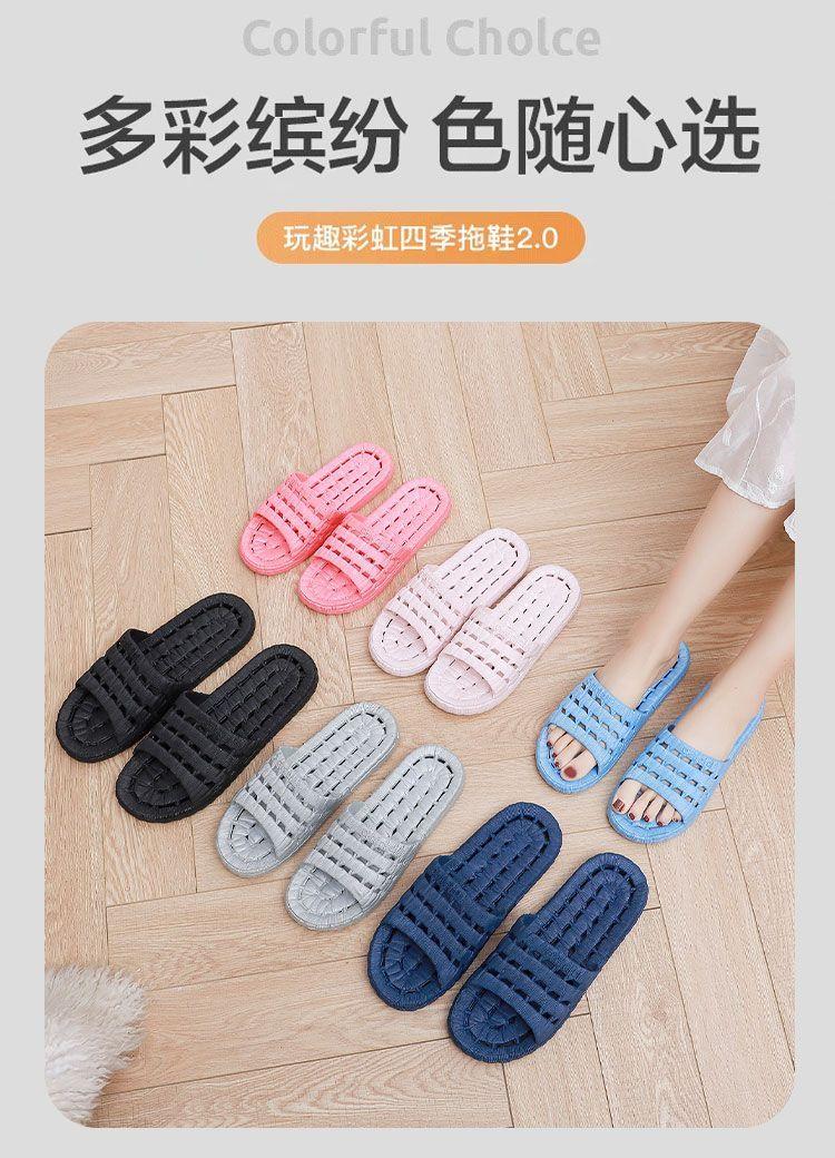 Product Introduction of Dép Đi Trong Phòng Tắm, Thiết Kế Khoét Lỗ Đế Dày, Chống Mùi, Chống Trơn Trượt, Thích Hợp Đi Tắm Và Tắm Khách Sạn, Dành Cho Nam Giới, Bộ Sưu Tập 19k Người 3
