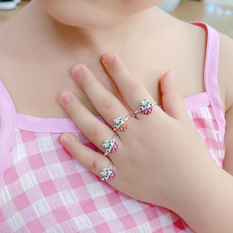 Nhẫn trẻ em b.ta kiểu dáng dễ thương cho bé gái từ 1.5-5 tuổi TMJ 2
