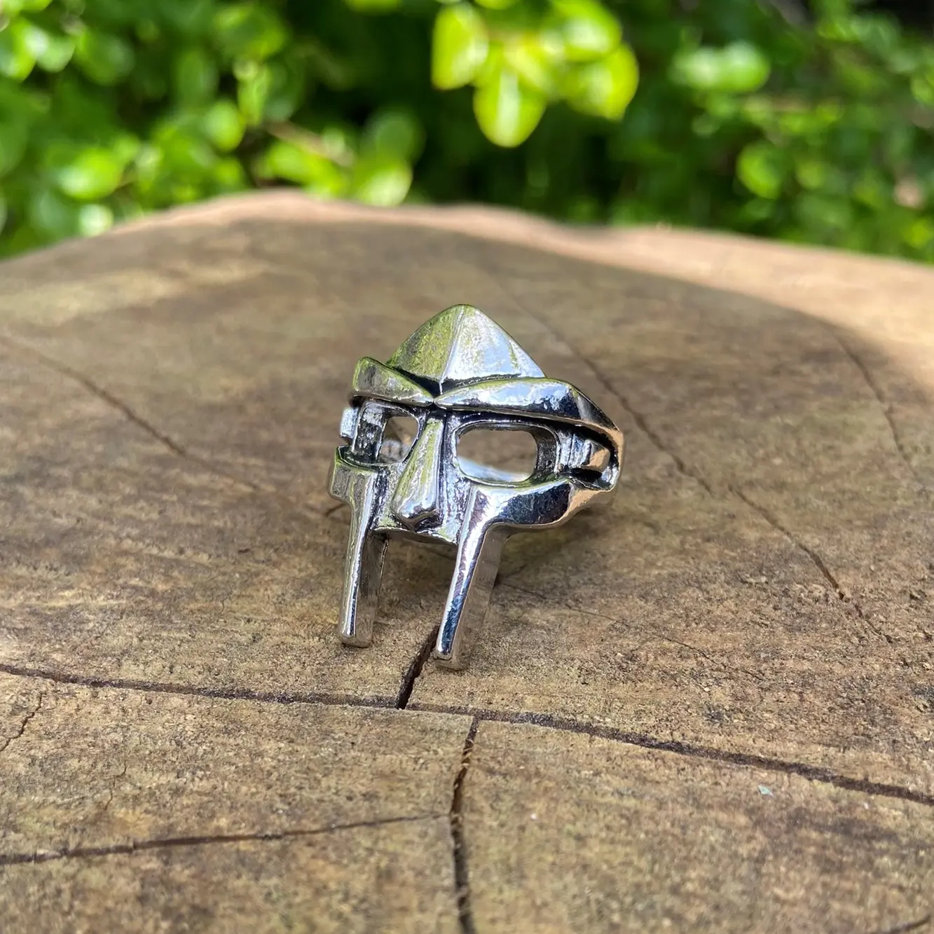 MF DOOM RING - Stainless Steel Mens Ring