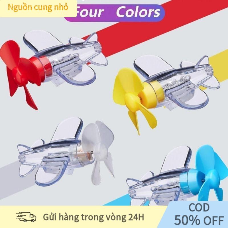 【Ready】Bộ mô hình Máy Bay Chong Chóng Đèn Led phát sáng mini,trang trí xe…